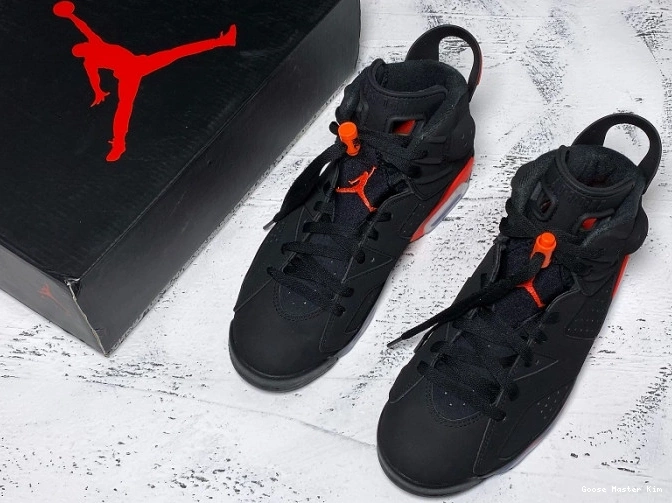 Infrared 6 Black 384664-060 Retro OG Jordan Air 0623